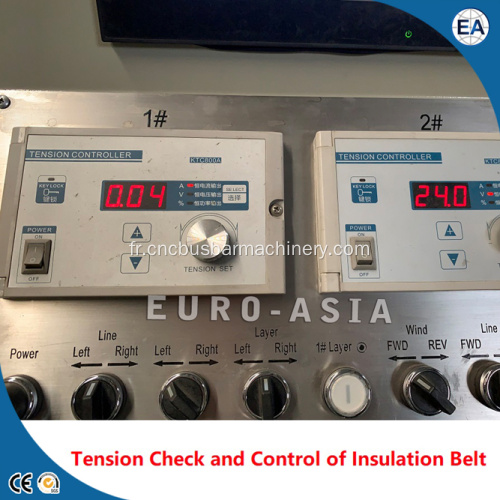 Machine à enrouler automatique avec isolation maussade